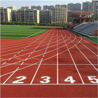 塑胶跑道丙烯酸硅PU球场材料